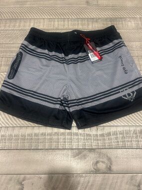 eye black Men's Athletic Shorts in Gray/Black - Lightweight Performance